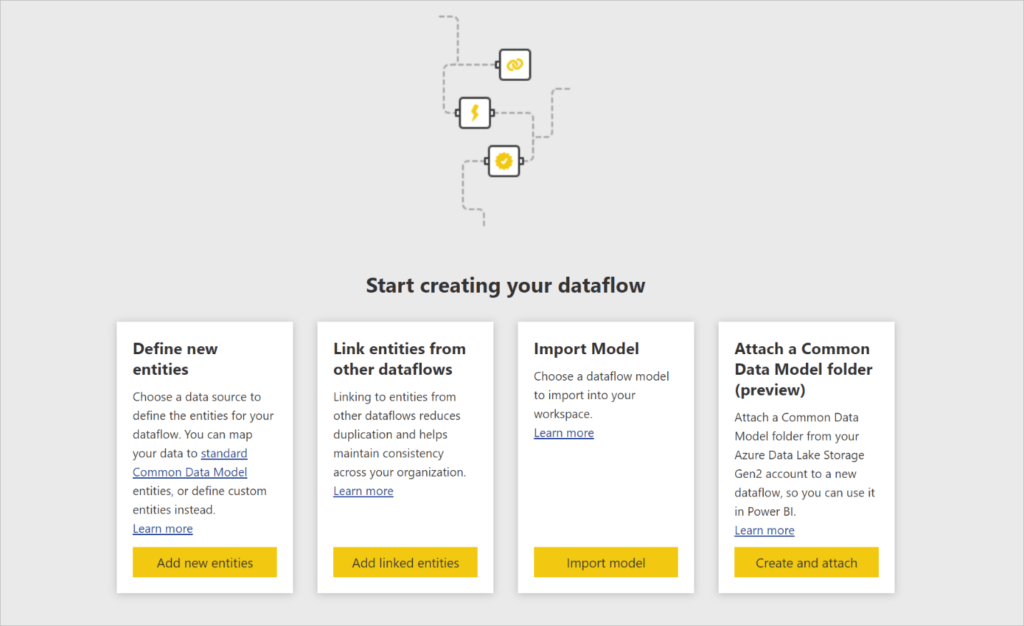 Start a Dataflow