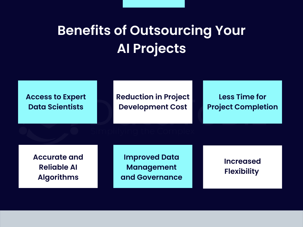 Benefits of outsourcing your AI projects